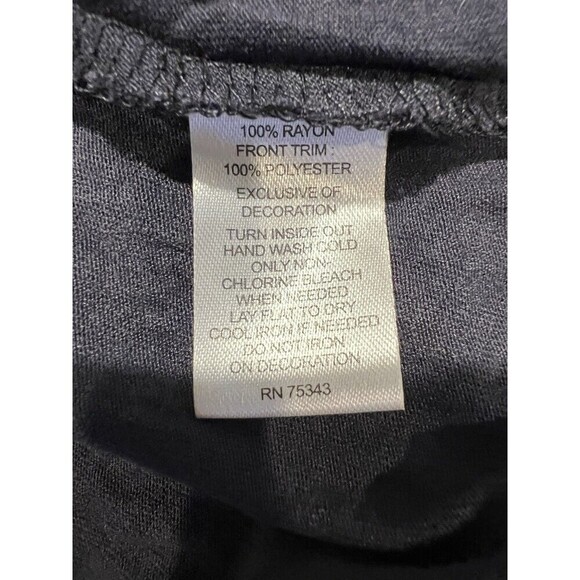 Cynthia Rowley Womens Blouse Sleeveless Sequin Square Neck Navy Blue size Large - Picture 6 of 6